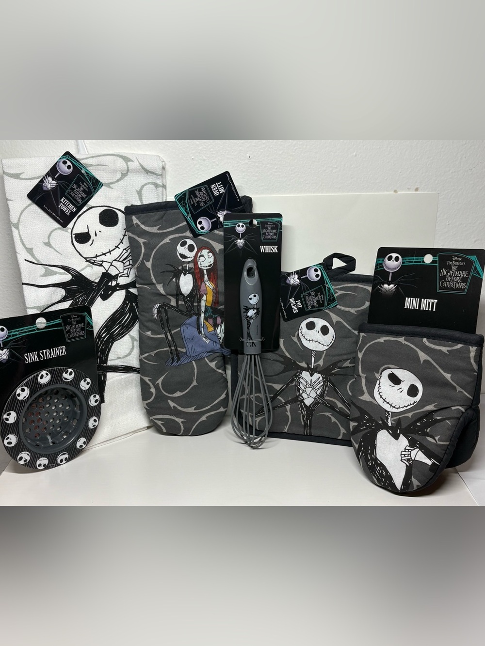Disney The Nightmare Before Christmas Kitchen Set 6 Pc NWT